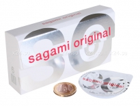 Ультратонкие полиуретановые презервативы SAGAMI Original 0,02 мм (6 шт.)