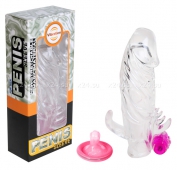 Стимулирующая насадка на пенис с вибрацией Penis Sleeve