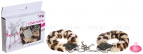 Леопардовые наручники Love Cuffs