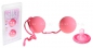 Розовые шарики со смещенным центром тяжести Silky Smooth