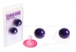 Вагинальные шарики Vibrotone Duo Balls фиолетовый