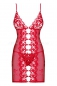 Красная эротичная сорочка со стрингами Bride Chemise LXL