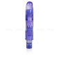 Гибкий фиолетовый  вибратор с клиторальным стимулятором Bendies (10 функций)