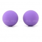 Металлические шарики с гладким фиолетовым силиконовым покрытием MAIA SILICON BALL SB1