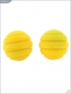 Металлические шарики с спиральным желтым силиконовым покрытием MAIA SILICON BALL SB2