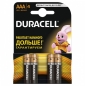 Набор из 4-х батареек DURACELL Alkaline  (тип AAA)