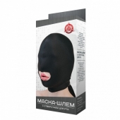 Эластичная маска-шлем с отверстием для рта