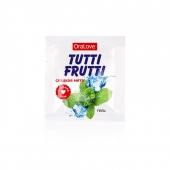 Оральный гель Tutti-Frutti со вкусом сладкой мяты (5 шт * 4 г)