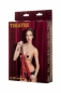 Красная плеть из натуральной кожи со съемной цепочкой TOYFA Theatre