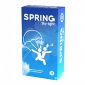 Ультратонкие презервативы SPRING Sky Light с ароматом ванили (12 шт)