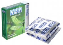 Презервативы VIZIT Hi-tech ULTRA LIGHT ультратонкие, 3 шт.