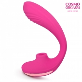 Перезаряжаемый стимулятор двойного действия Cosmo Orgasm (10 режимов)