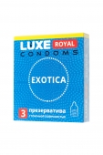 Точечные презервативы LUXE Royal EXOTICA (3 шт)