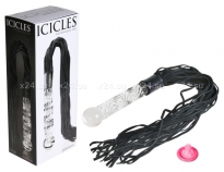 Стеклянный стимулятор-плетка ICICLES 38