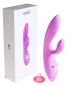 Вибратор Rabbit с клиторальным стимулятором (5 режимов) розовый