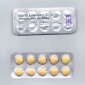 Extra Super Tadarise ( Тадалафил 40 мг + Дапоксетин 60 мг ) лекарство повышения потенции (10 таб.)