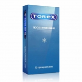 Презервативы Torex "Продлевающие" с пакетиками для утилизации, 12 шт.