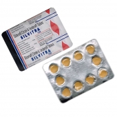 Silvitra 120 (Силденафил 100 мг + Варденафил 20 мг) препарат для лечения эректильной дисфункции (10 таб.)