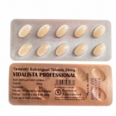 Vidalista Pro-20 (Тадалафил Про 20 Vidalista Professional) таблетки для рассасывания для увеличения потенции 10 таб. 20 мг