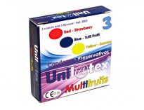 Презервативы Unilatex Multifruits 3 шт