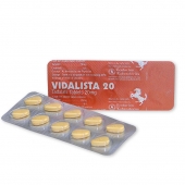 Дженерик сиалиса Vidalista 20 (Тадалафил 20) таблетки для увеличения потенции 10 таб. 20 мг