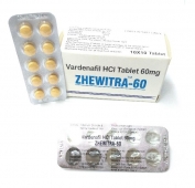 Vilitra 60 (Варденафил 60) таблетки для увеличения потенции 10 таб. 60 мг